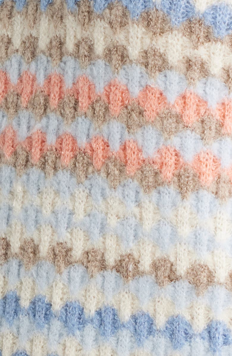 Hatley Bubble Stripes Sweater, Alternate, color, Grey