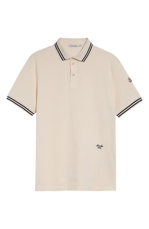 Tipped Cotton Piqué Polo