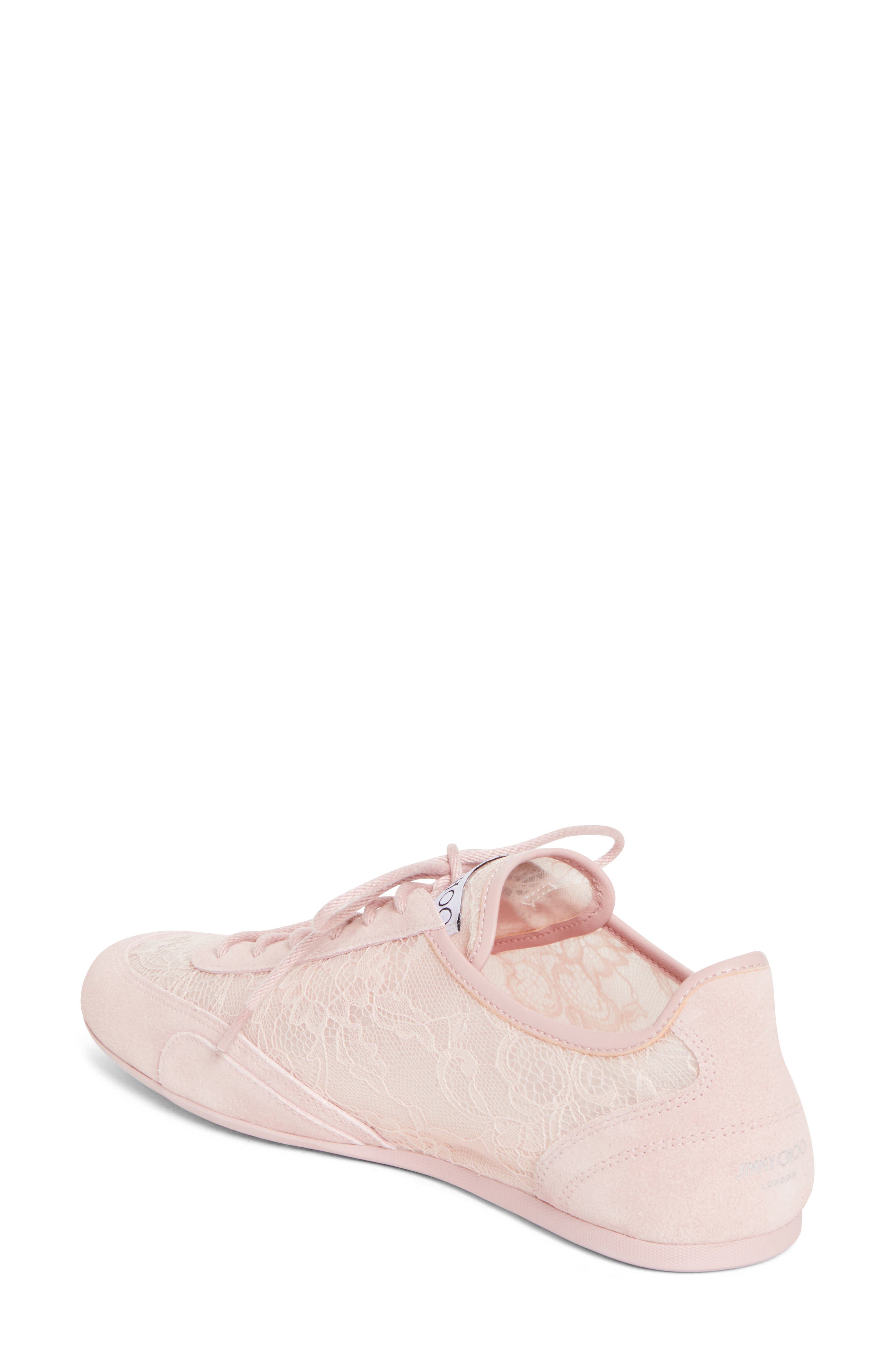 Jimmy Choo Sunny Low Top Sneaker, Alternate, color, V Rose Mix