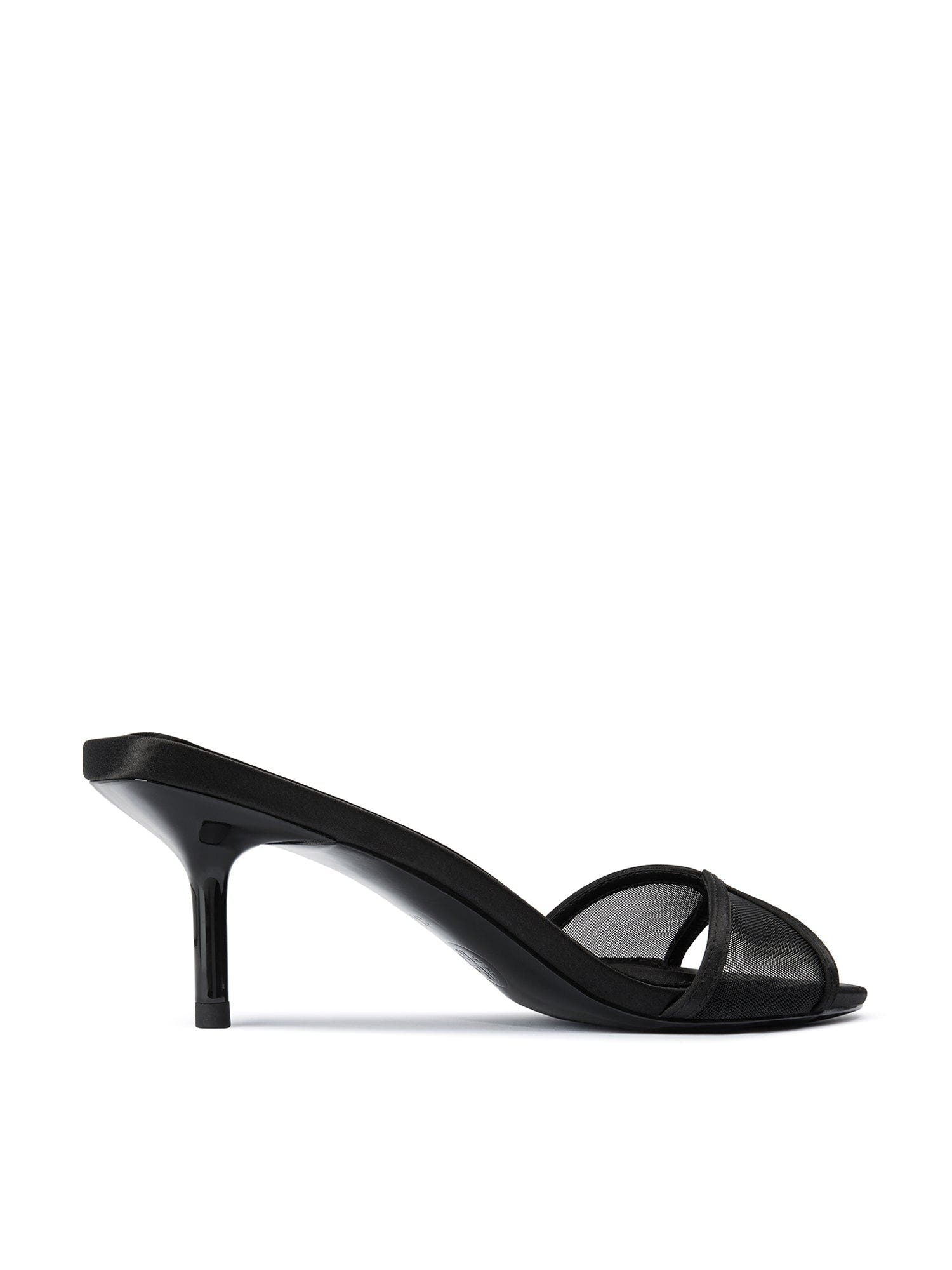 FEMME Monaco Mule, Alternate, color, Black