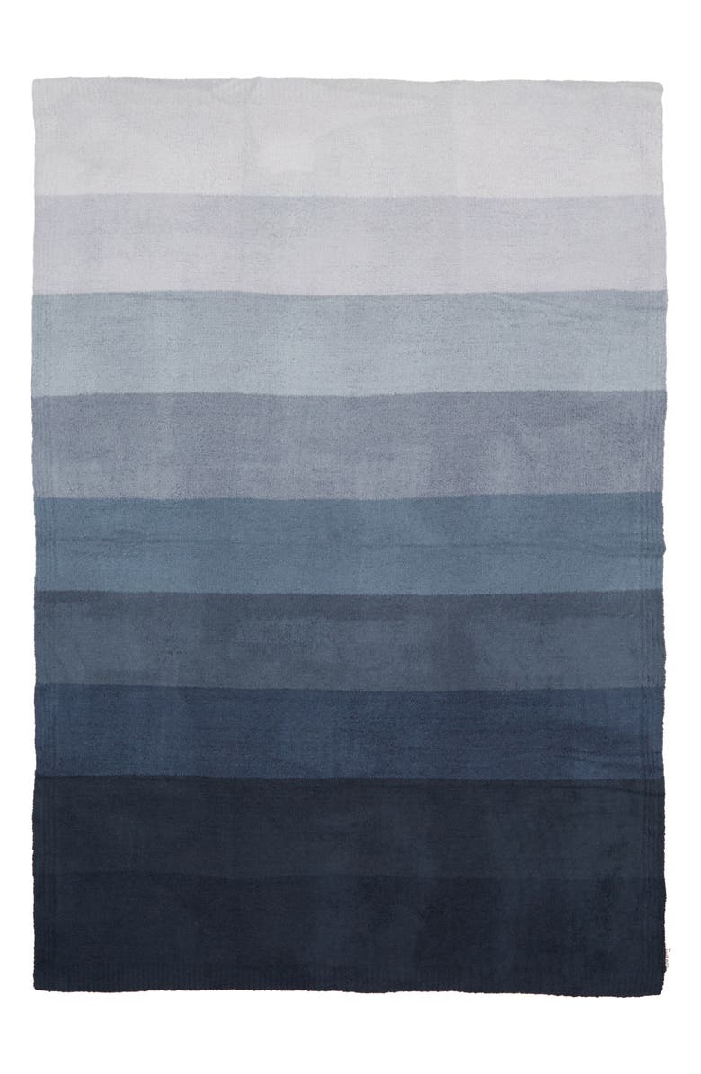 Sunday Citizen Ombré Throw Blanket, Main, color, Midnight