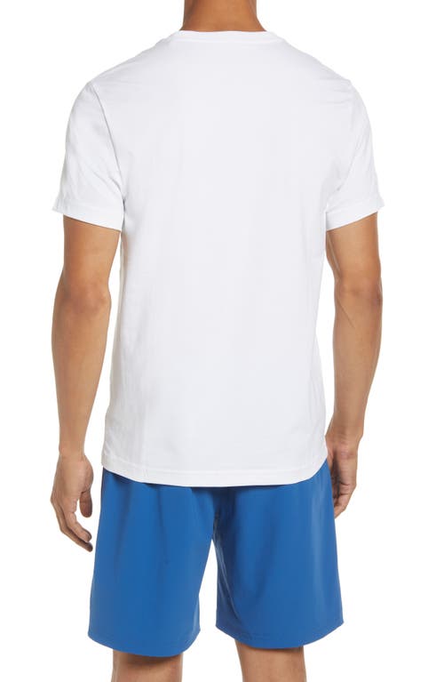 Rhone Element Organic Cotton Blend T-shirt In White