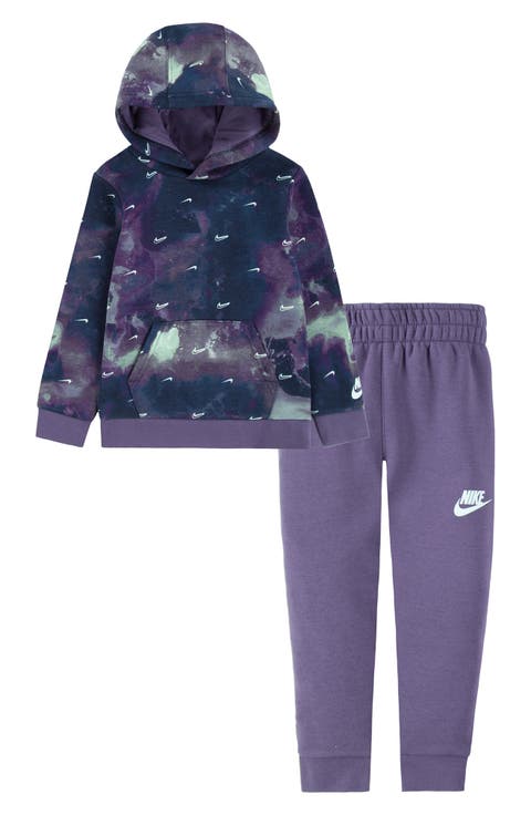 Kids' Swoosh Fleece Set (Little Kid)