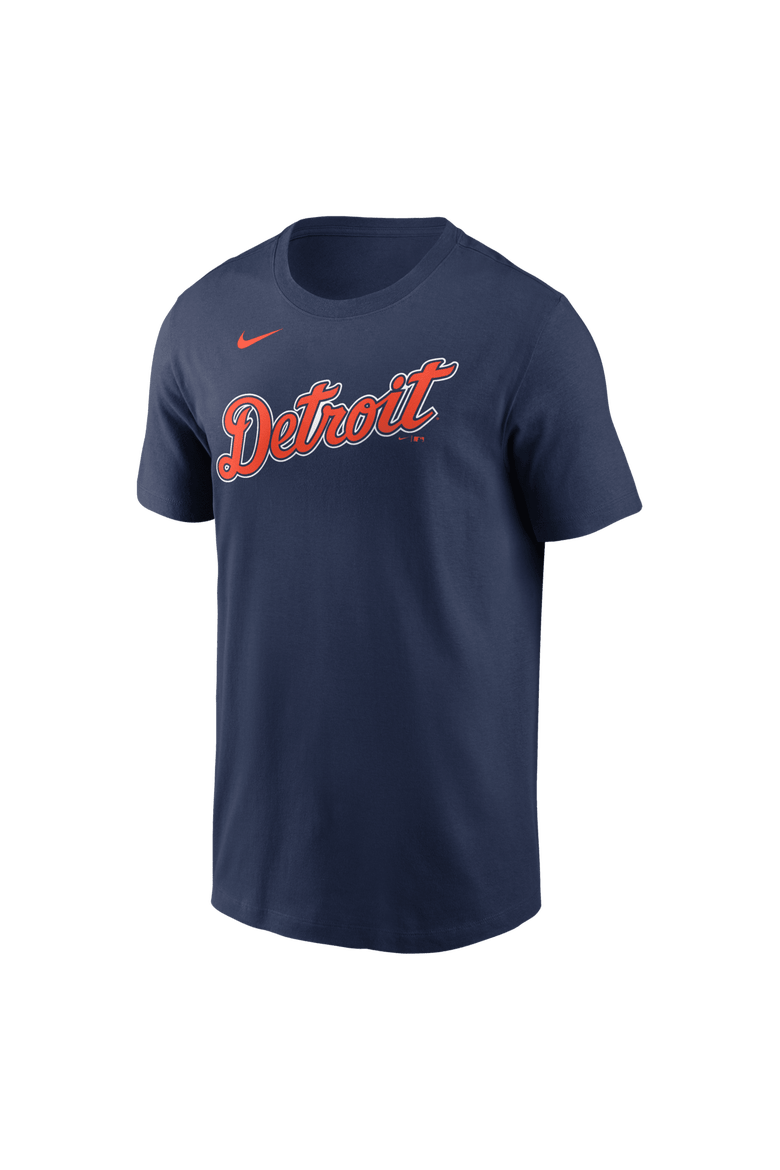 Name & Number T-Shirt Nike Tarik Skubal Navy Detroit Tigers Name & Number T-Shirt, Alternate, color, Navy