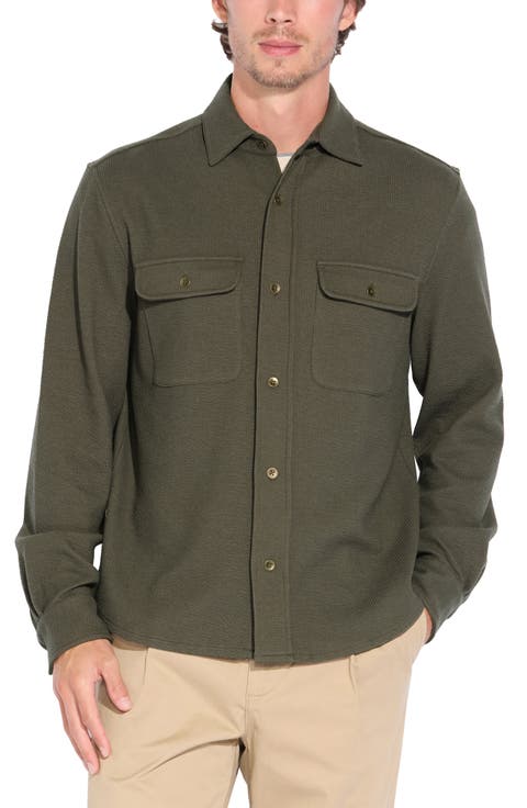 Blythe Cotton Blend Button-Up Shirt