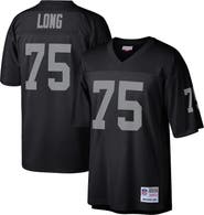 Mitchell & Ness Men's Mitchell & Ness Howie Long Black Las Vegas Raiders Retired Player Legacy Replica Jersey