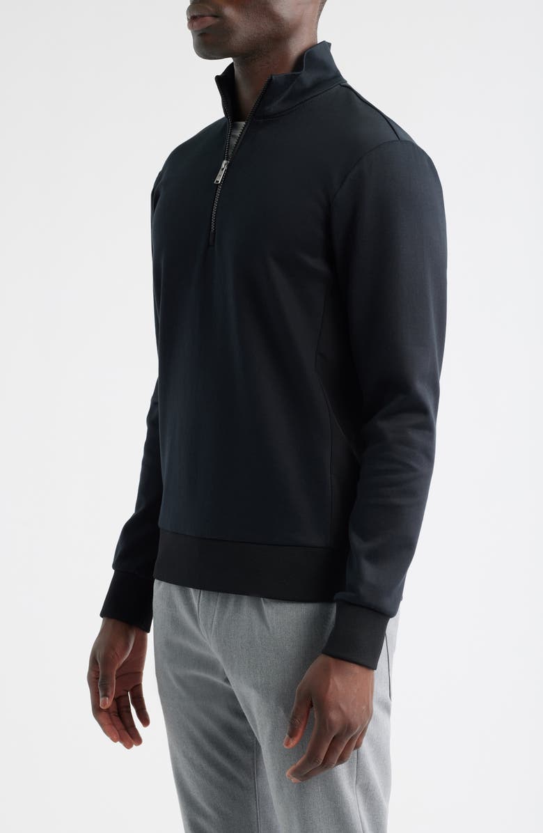 BOSS Sidney Quarter Zip Pullover, Alternate, color,