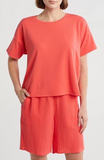 Eileen Fisher Short Sleeve Boxy T-shirt