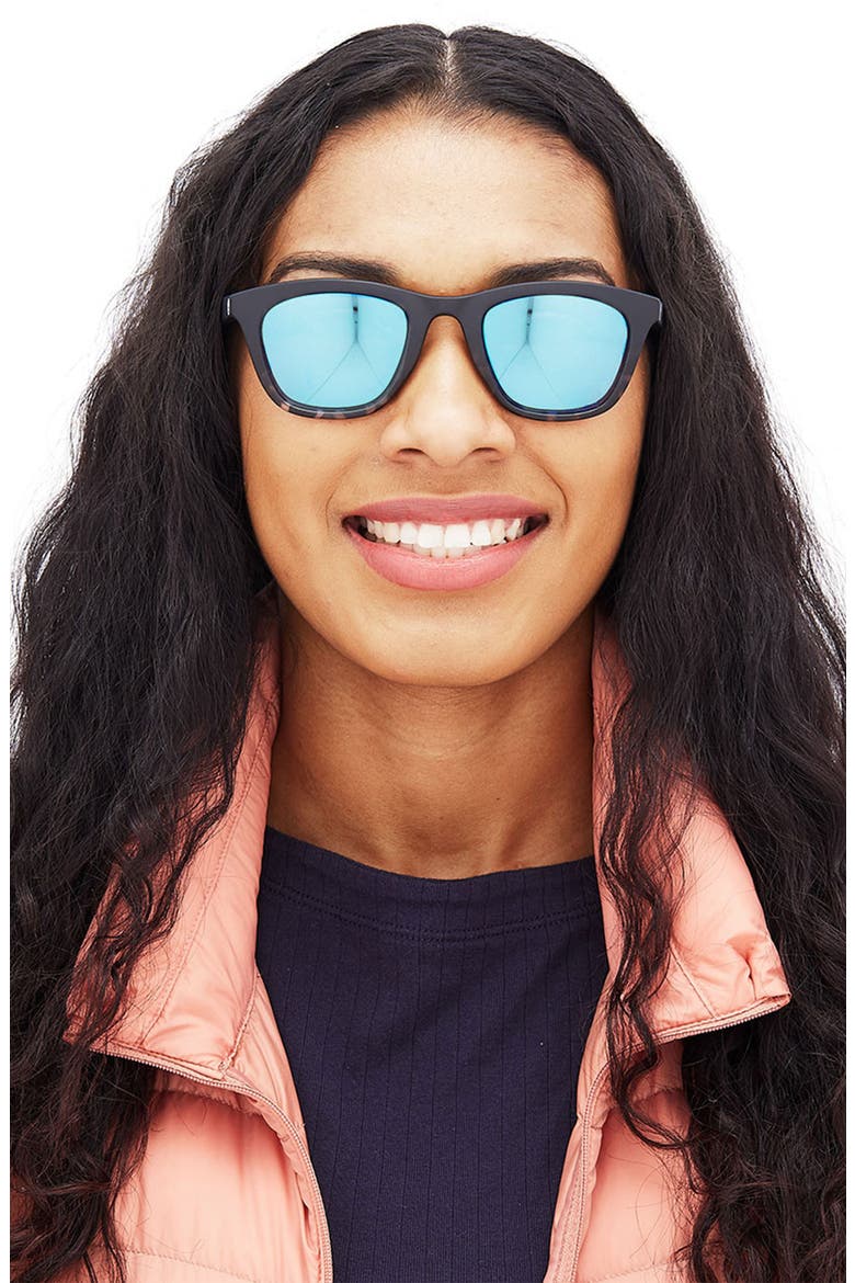 Manresa 49mm Polarized Sunglasses, Alternate, color, BLACK TORTOISE SLATE