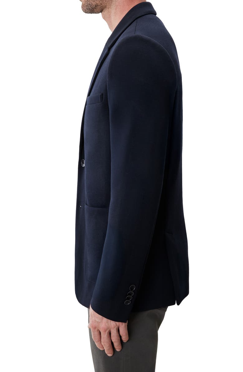 Robert Barakett Blum Heathered Knit Sport Coat, Alternate, color, Navy