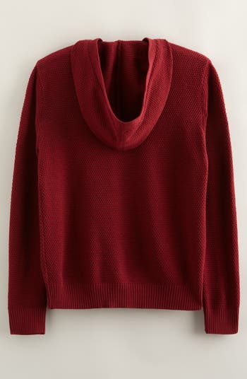 Kids' Hooded Henley Sweater
