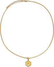Petit Moments Initial Pendant Necklace