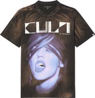 Cult of Individuality Graphic Fleece Sweatshirt