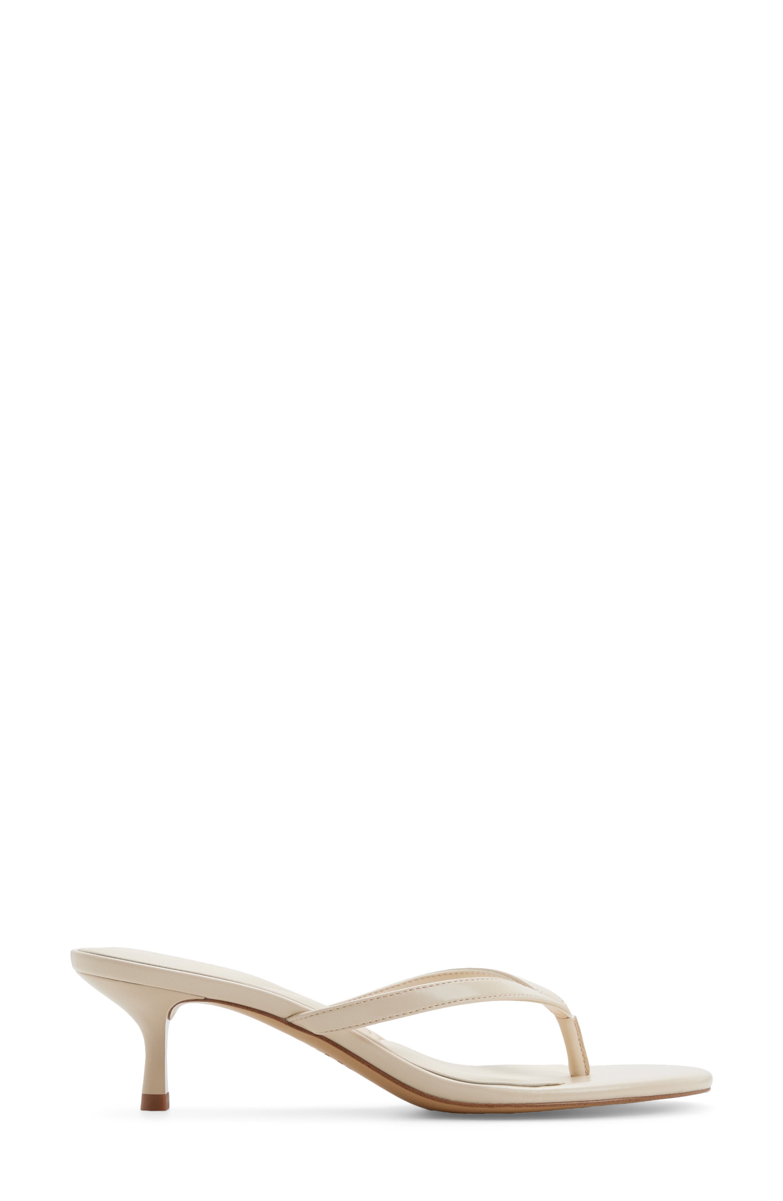 ALDO Lift Flip Flop, Alternate, color, Cream