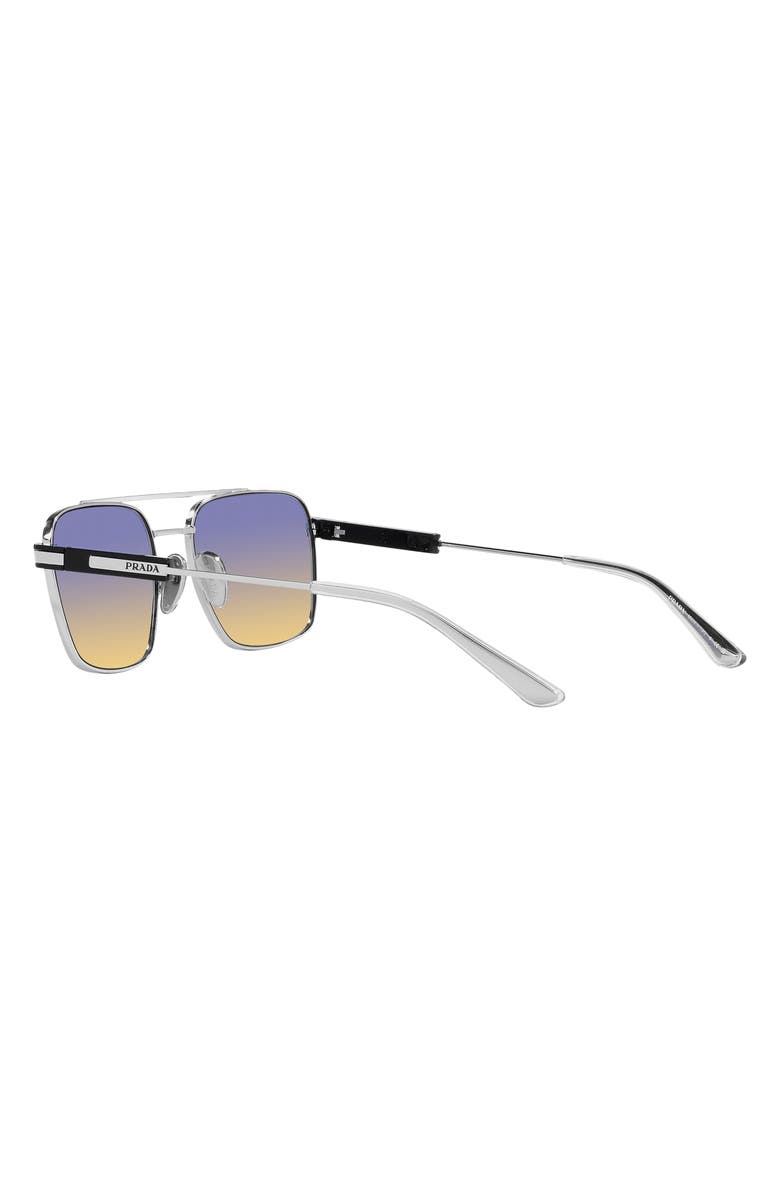 Prada 56mm Gradient Pillow Sunglasses, Alternate, color, 
