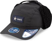 New Era Men's New Era Charcoal Dallas Cowboys 2025 Sideline Cold Weather Runner Dog Ear Adjustable Hat