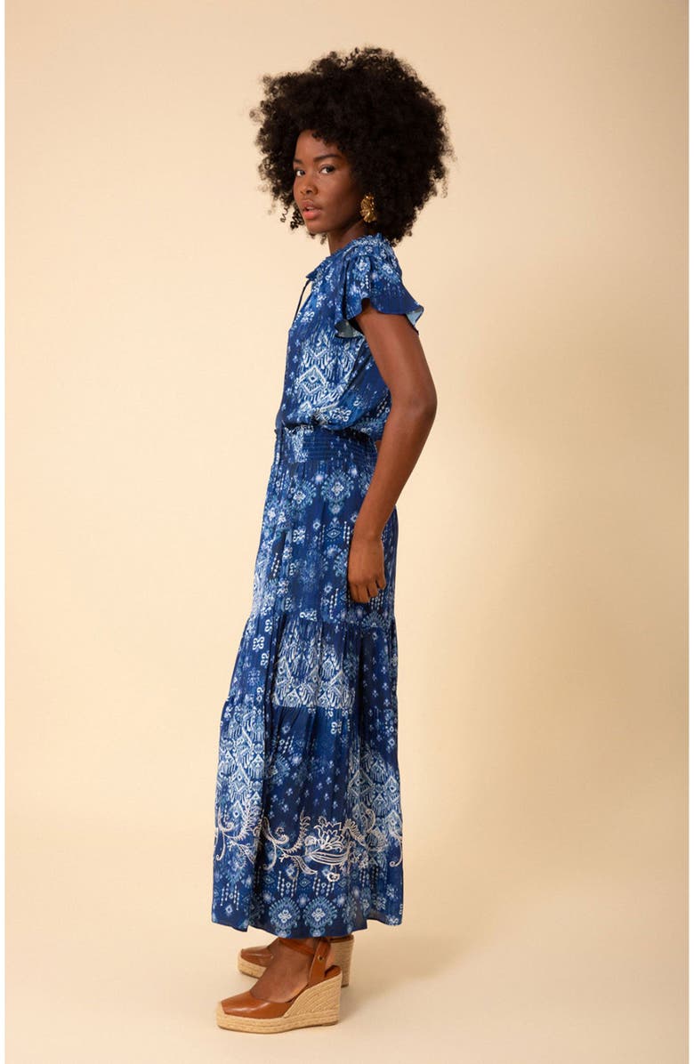 Hale Bob Catalina Tiered Maxi Skirt, Alternate, color,