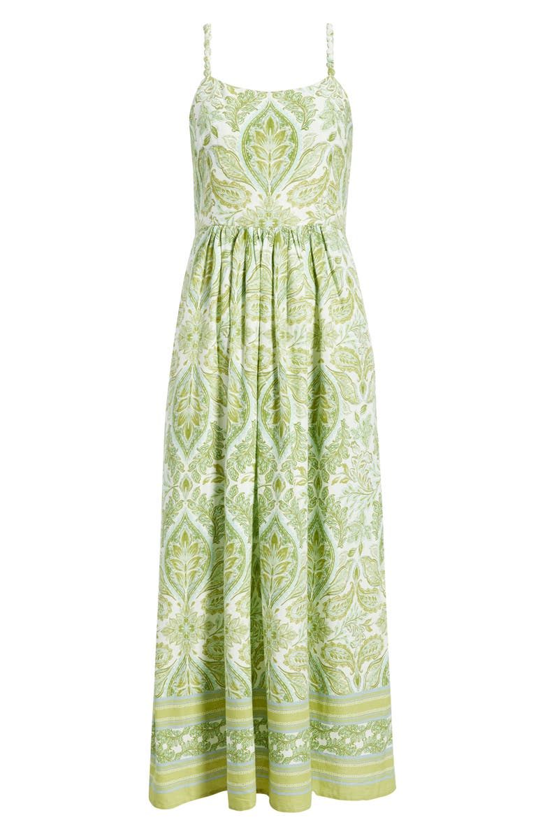 CITY BLUES Paisley Print Maxi Dress, Alternate, color, 