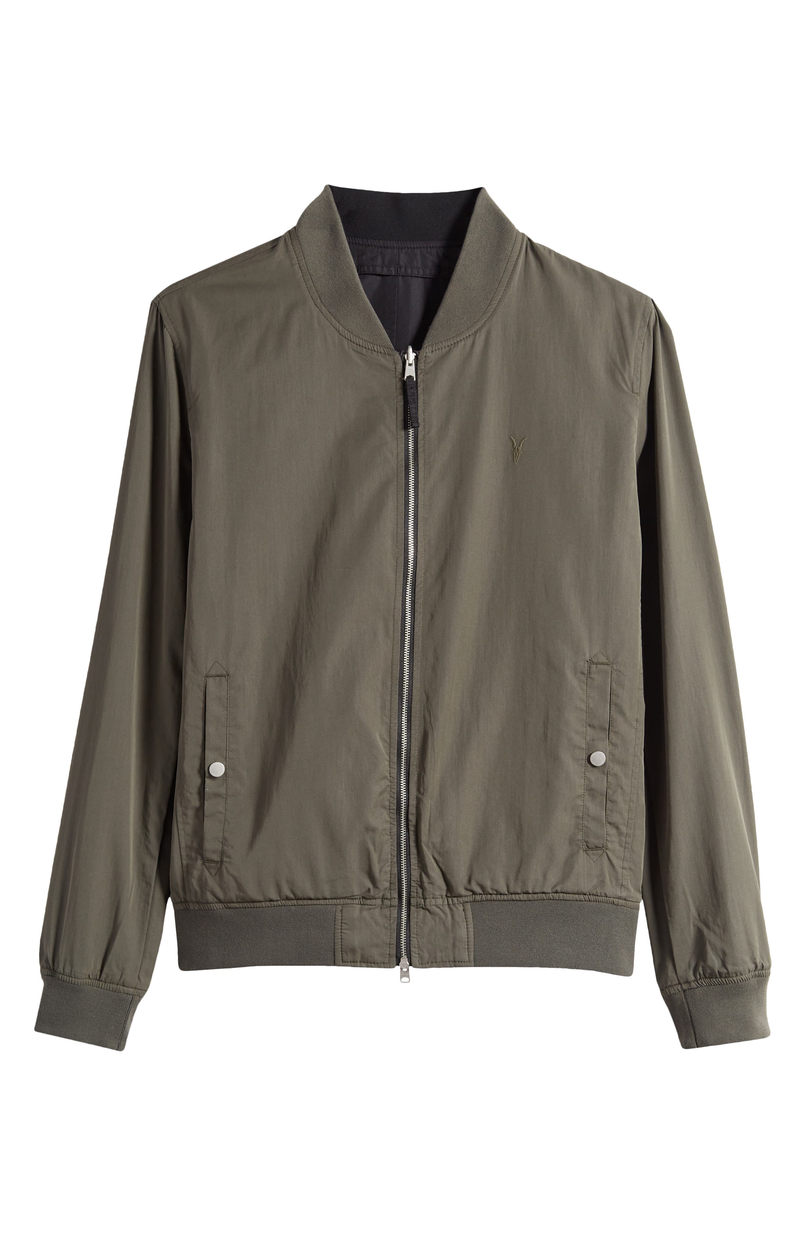 AllSaints Bassett Reversible Bomber Jacket (Men) | Nordstrom