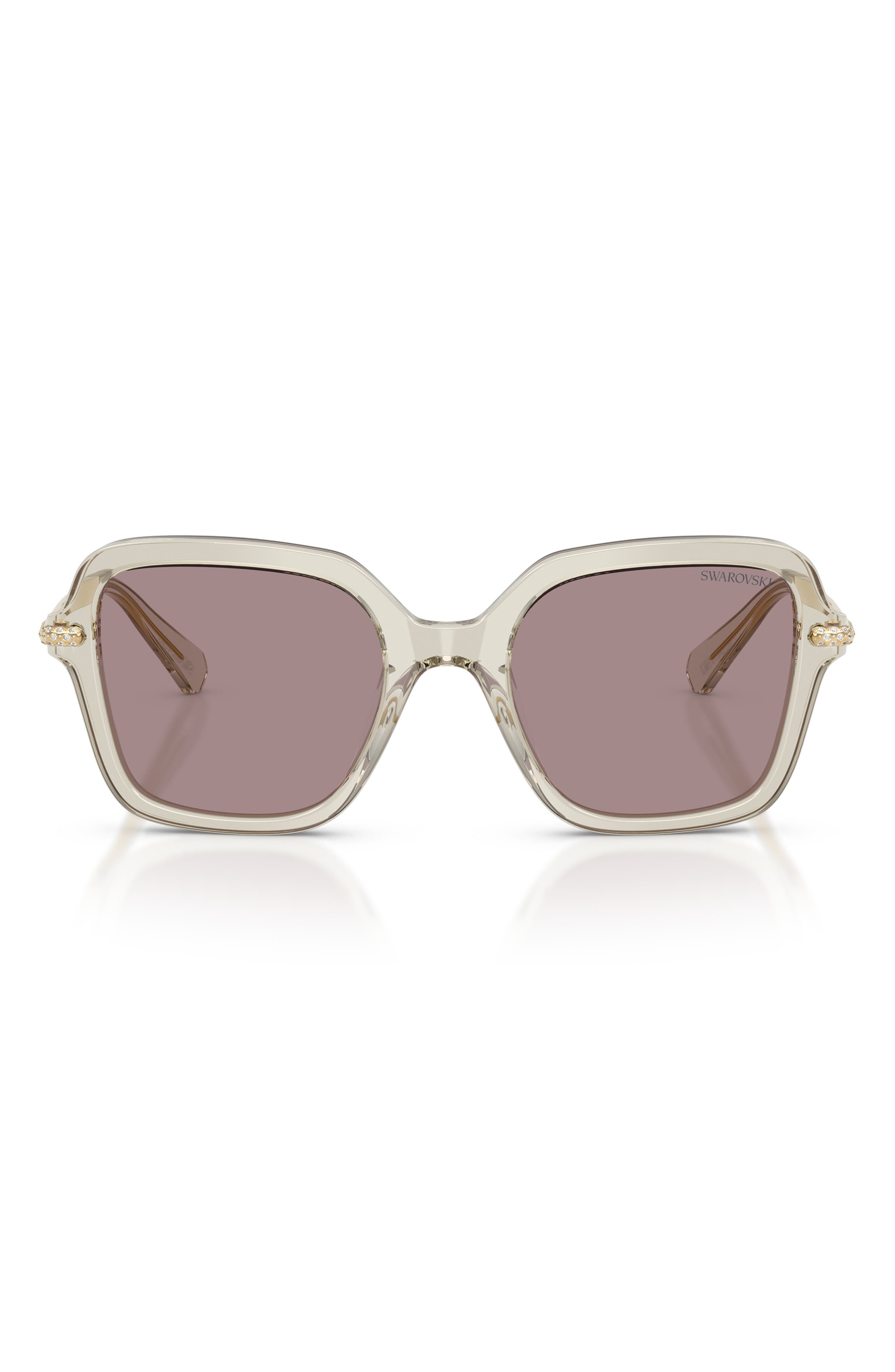 TRANSPARENT BEIGE / VIOLET