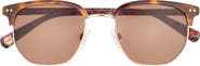 Ted Baker 51mm Gradient Half Rim Square Sunglasses