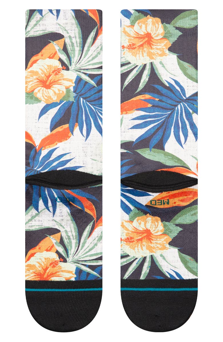 Stance Tiki Tides Crew Socks, Alternate, color, 
