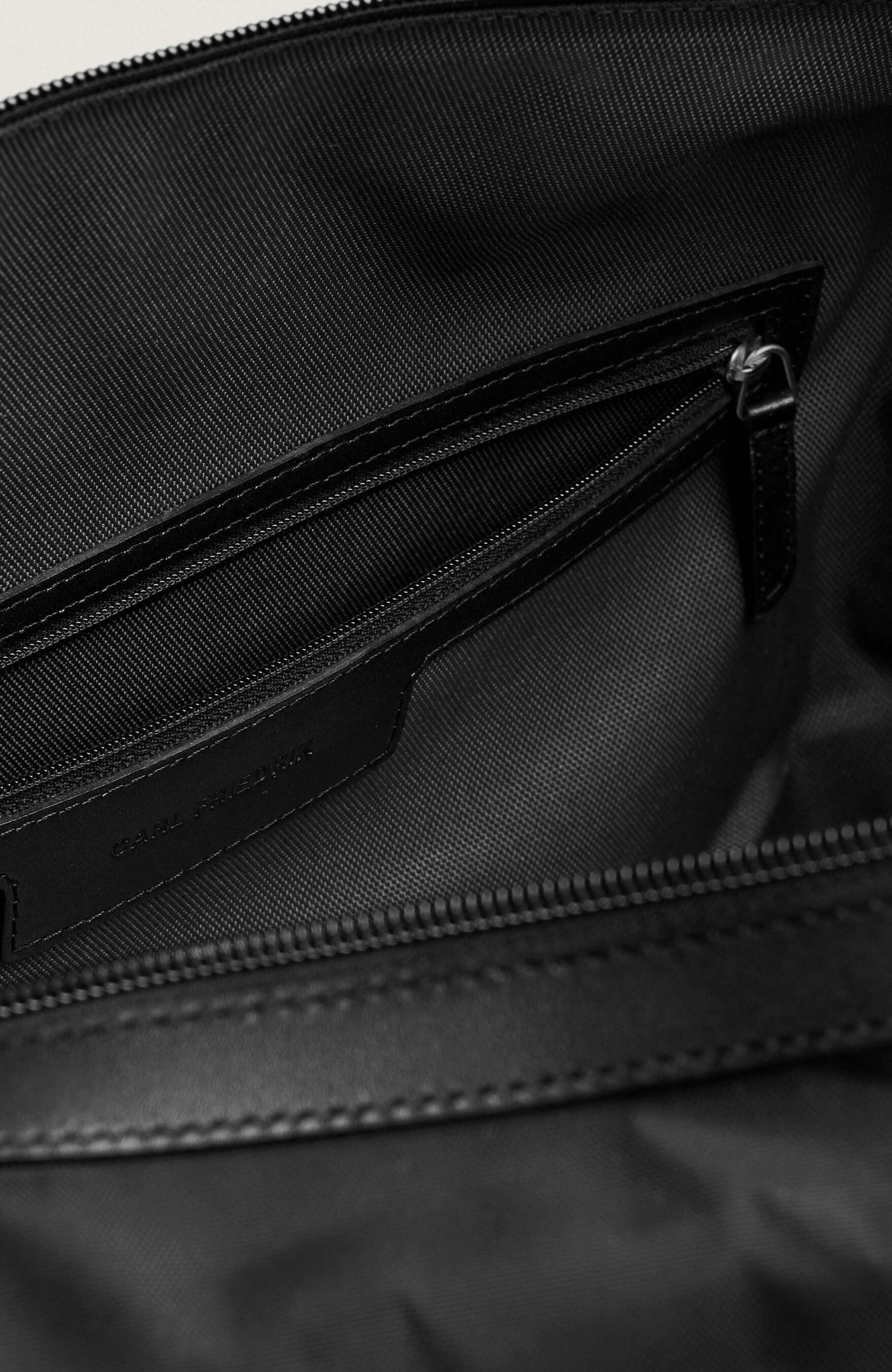 Carl Friedrik Compact Duffle Bag Nylon, Alternate, color, Black