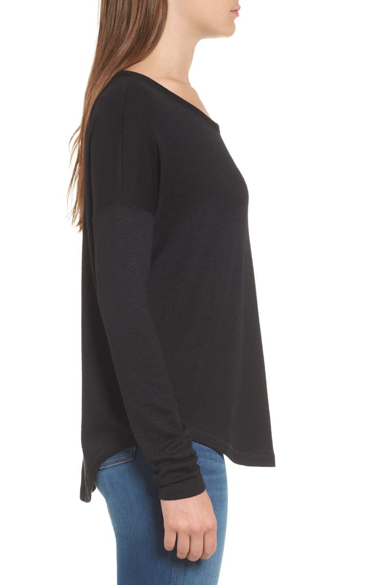 rag & bone The Knit Long Sleeve Tee, Alternate, color,