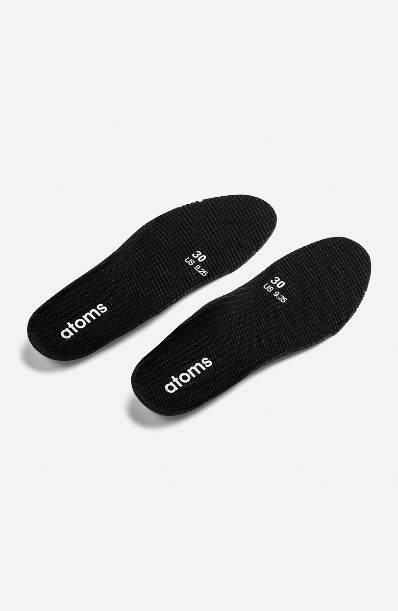 Atoms Model 000 Insoles, Alternate, color, Black