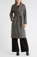 Michael Kors Wool Blend Longline Wrap Coat