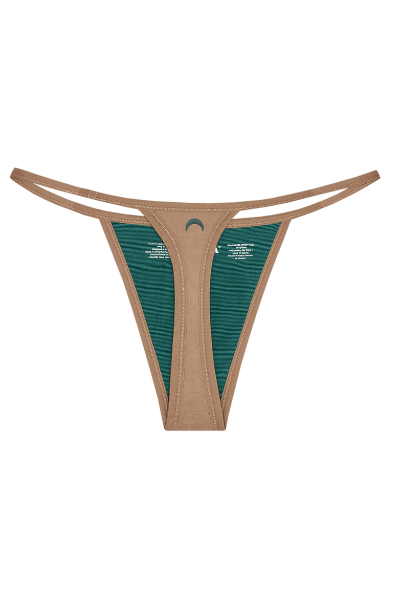 Low Rise String Thong, Main, color, Tan