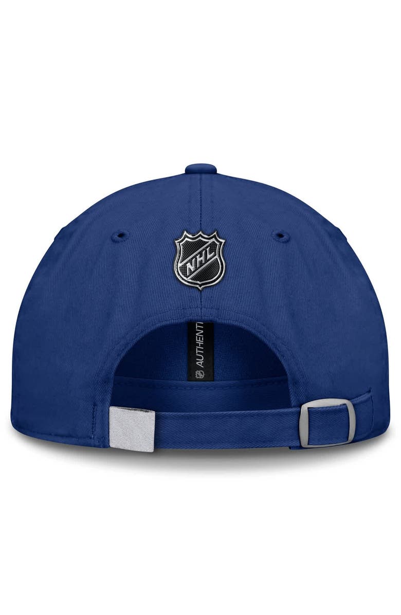 FANATICS Men's Fanatics Blue Tampa Bay Lightning Authentic Pro Prime Adjustable Hat, Alternate, color, Blue