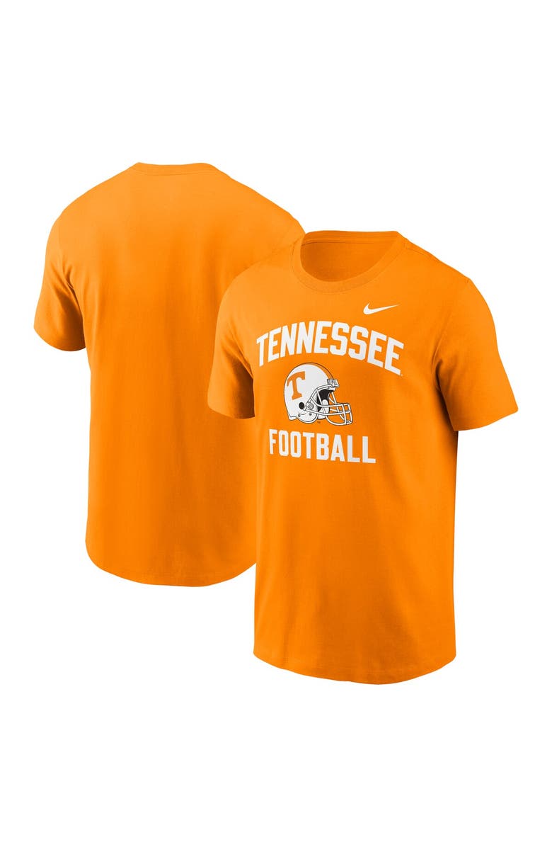 Nike Men's Nike Tennessee Orange Tennessee Volunteers Campus Football Helmet T-Shirt, Main, color, 