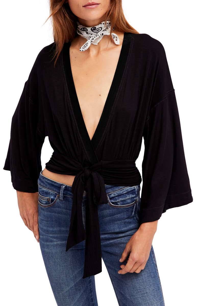 Free People That's a Wrap Top, Main, color, 