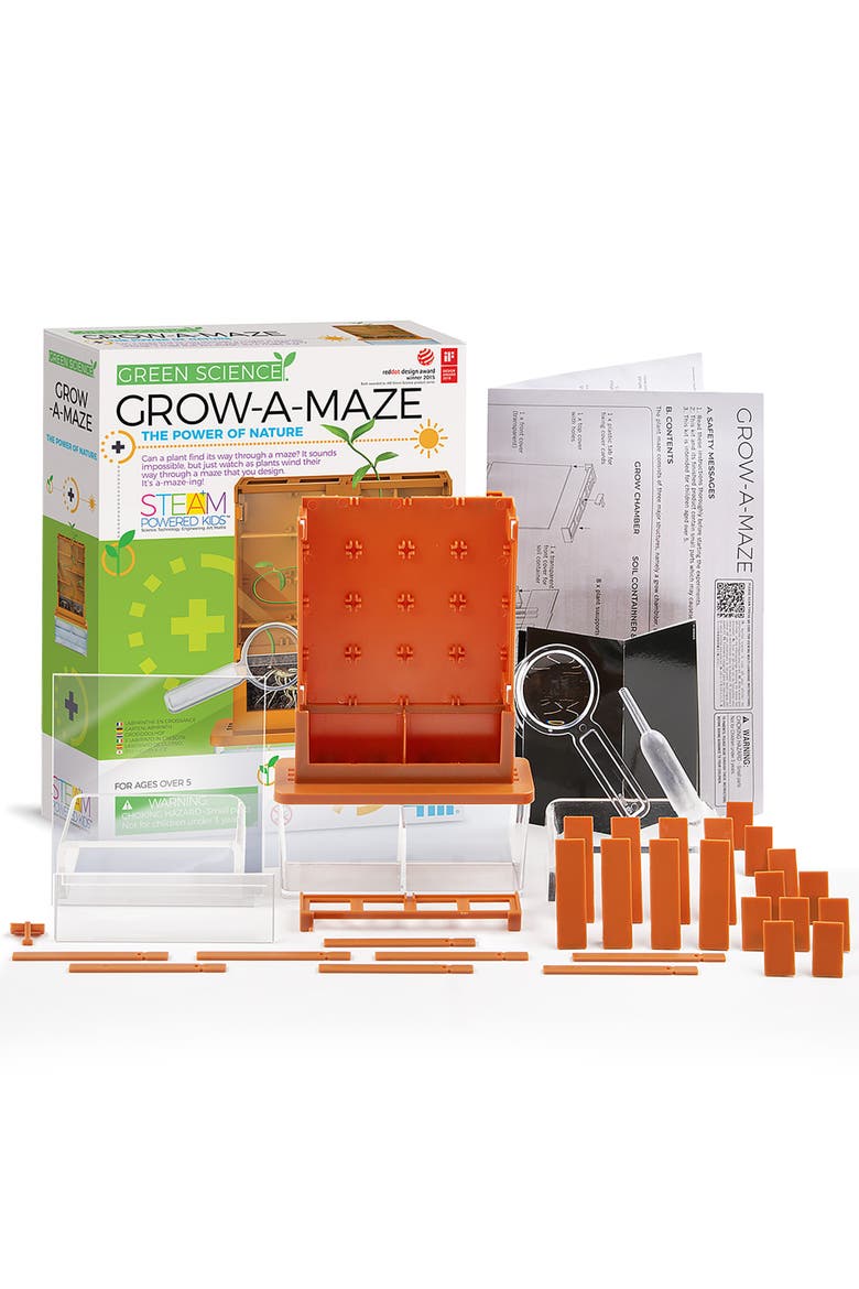 Green Science Grow A Maze, DIY Mini Plant Growth Lab, Kids 5+, Alternate, color, Multicolored