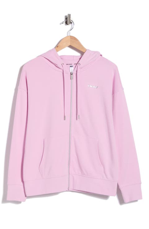 Bubble Logo Zip Hoodie