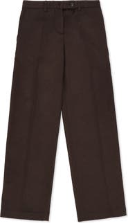 Fortela Juliana Wide Leg Wool Trousers