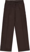 Fortela Juliana Wide Leg Wool Trousers