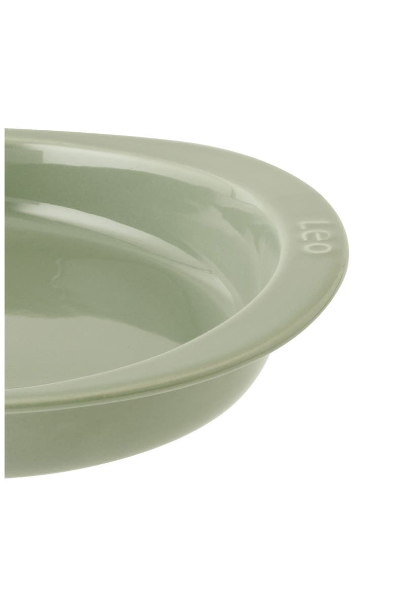 Leo Balance Round 1.27-Quart Ceramic Baking Dish, Alternate, color, SAGE