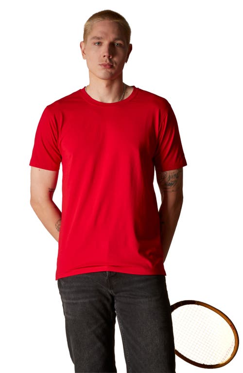 Members Only Crew Neck T-shirt In Red