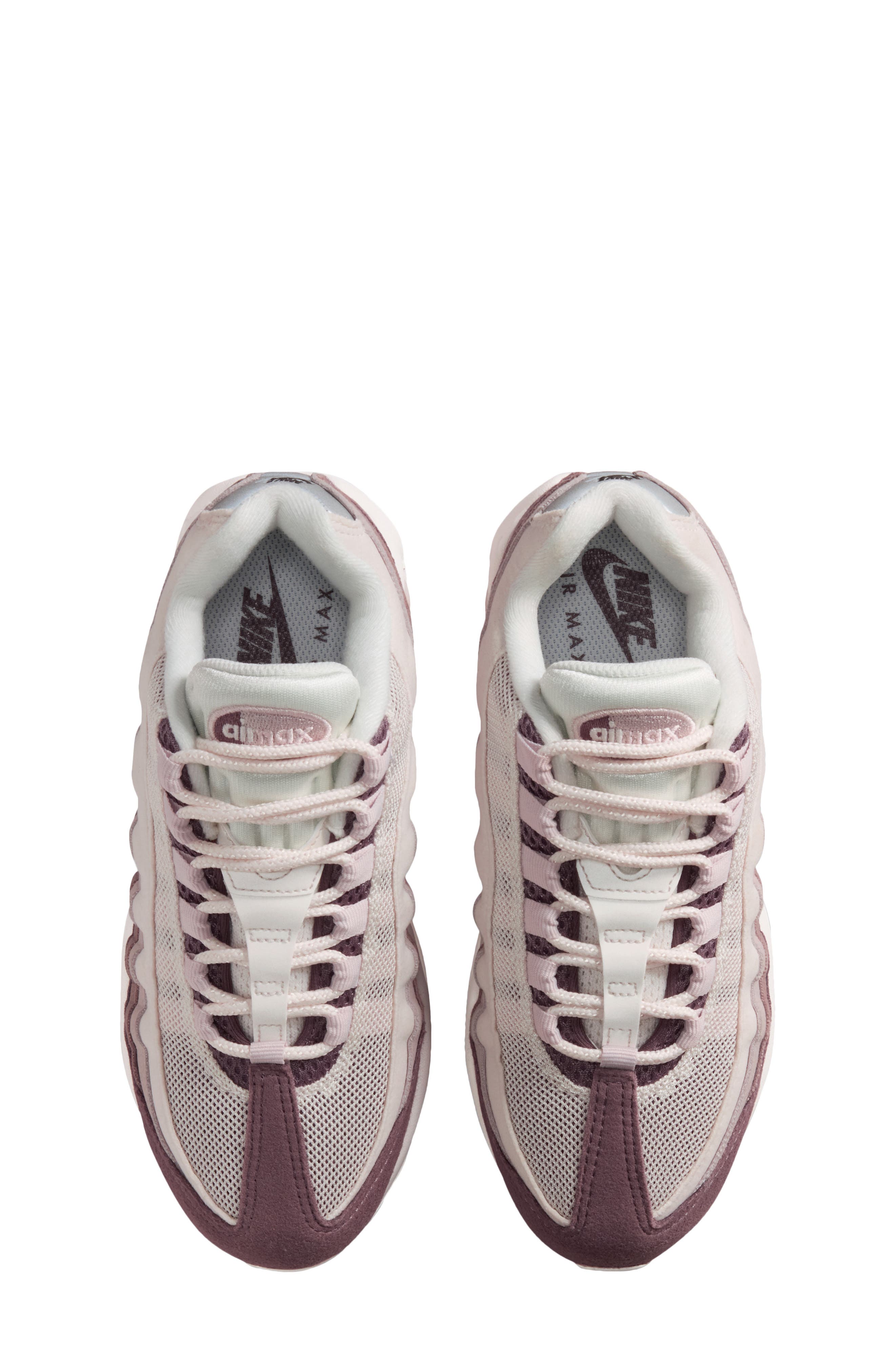 Nike Kids' Air Max 95 Sneaker, Alternate, color, Phantom/ Tattoo/ Moon Particle