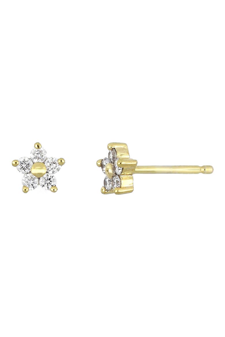Getty Diamond Star Stud Earrings (Nordstrom Exclusive), Main, color, YELLOW GOLD