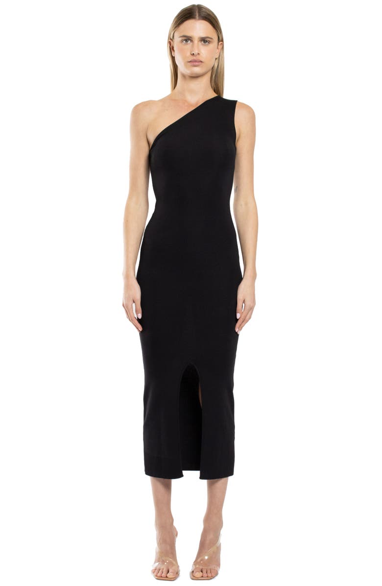 Mother of All Federica Dress, Main, color, Black