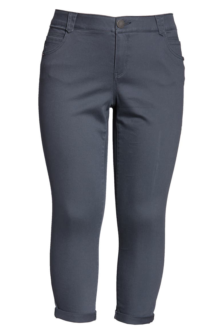 Ab-Solution Ankle Skimmer Jeans (Nordstrom Exclusive), Alternate, color, SHADOW