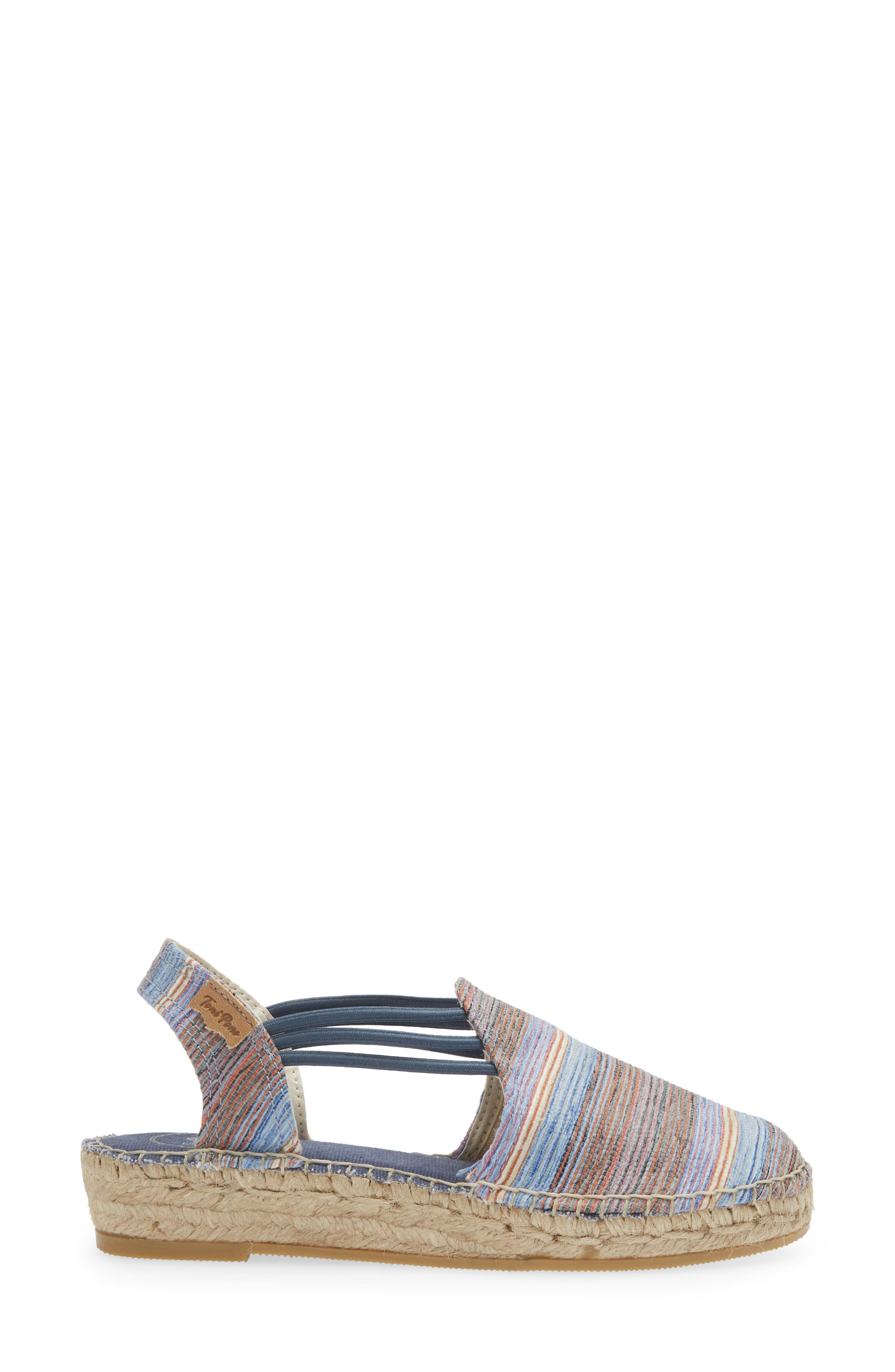Toni Pons Noa Espadrille Flat, Alternate, color, Blau/ Blue