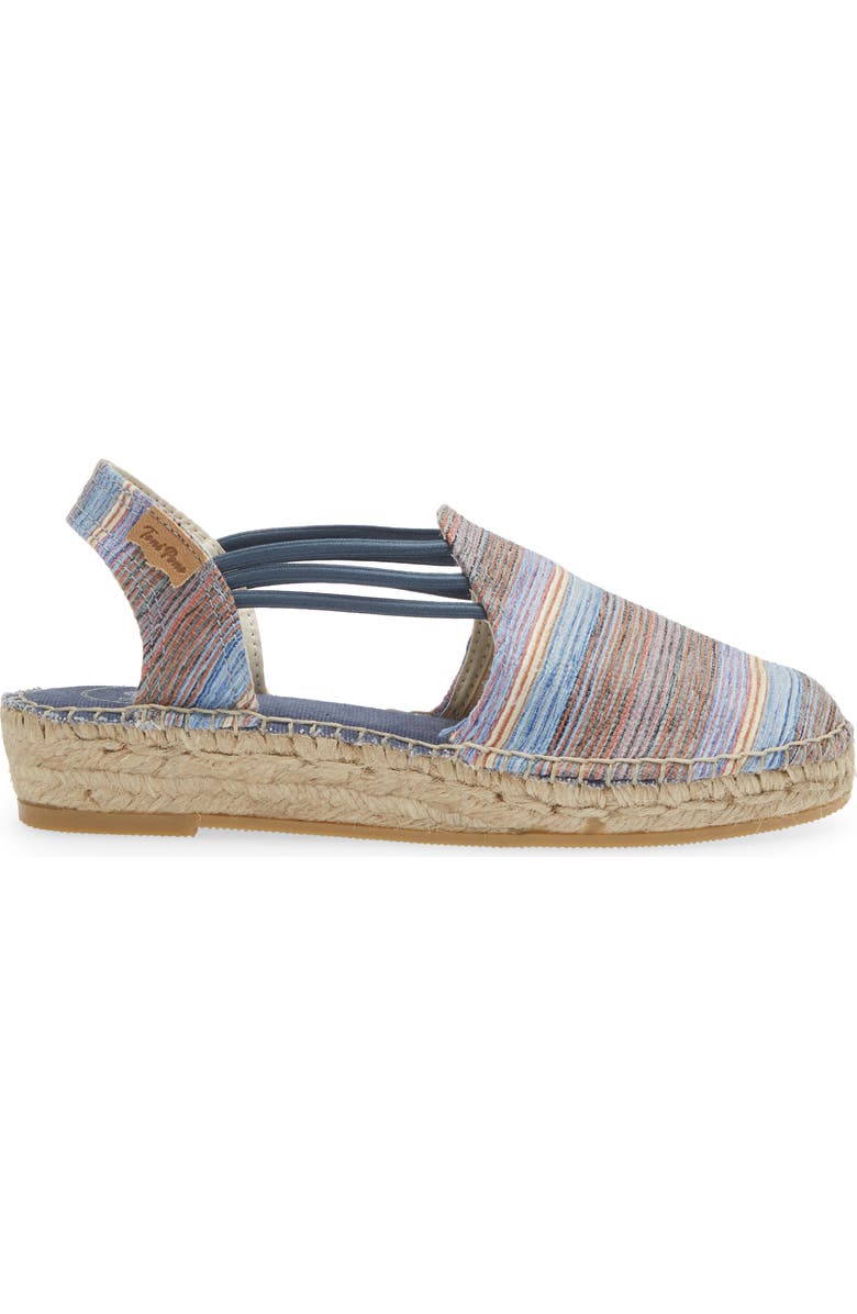 Toni Pons Noa Espadrille Flat, Alternate, color, Blau/ Blue
