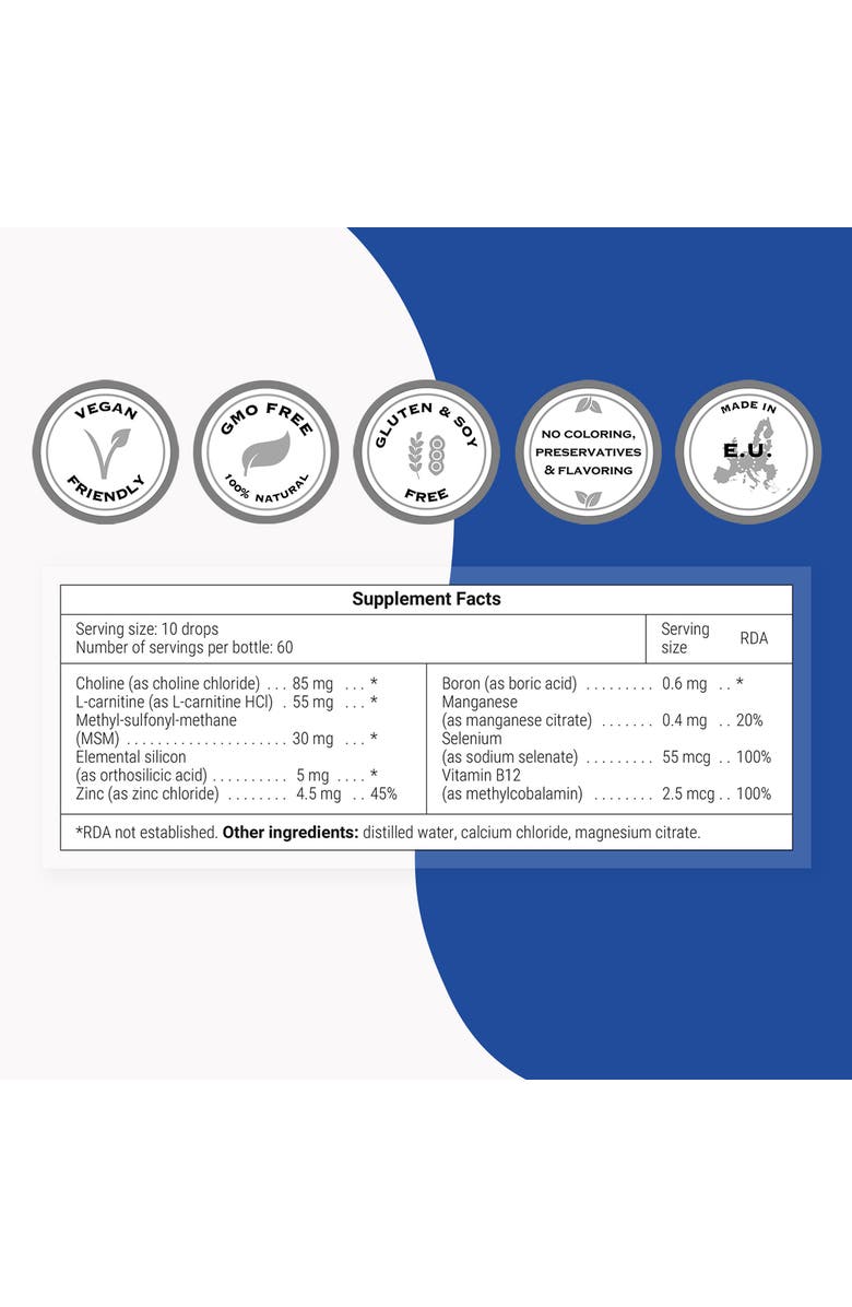 SuperSmart Orthosilicic Acid, Alternate, color, NO COLOR
