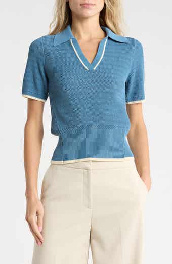 Costi Short Sleeve Polo Sweater