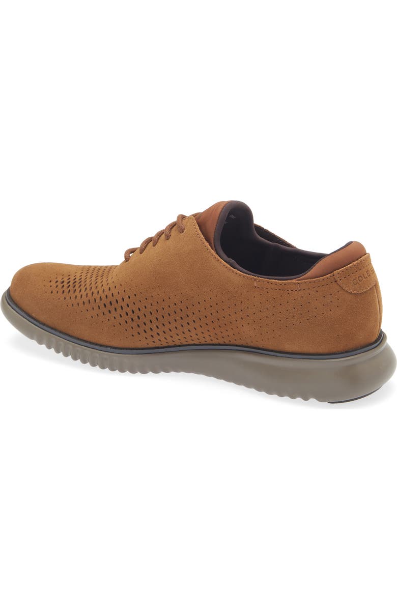 Cole Haan 2.ZeroGrand Oxford, Alternate, color, Spiced Brown Suede/ Raven