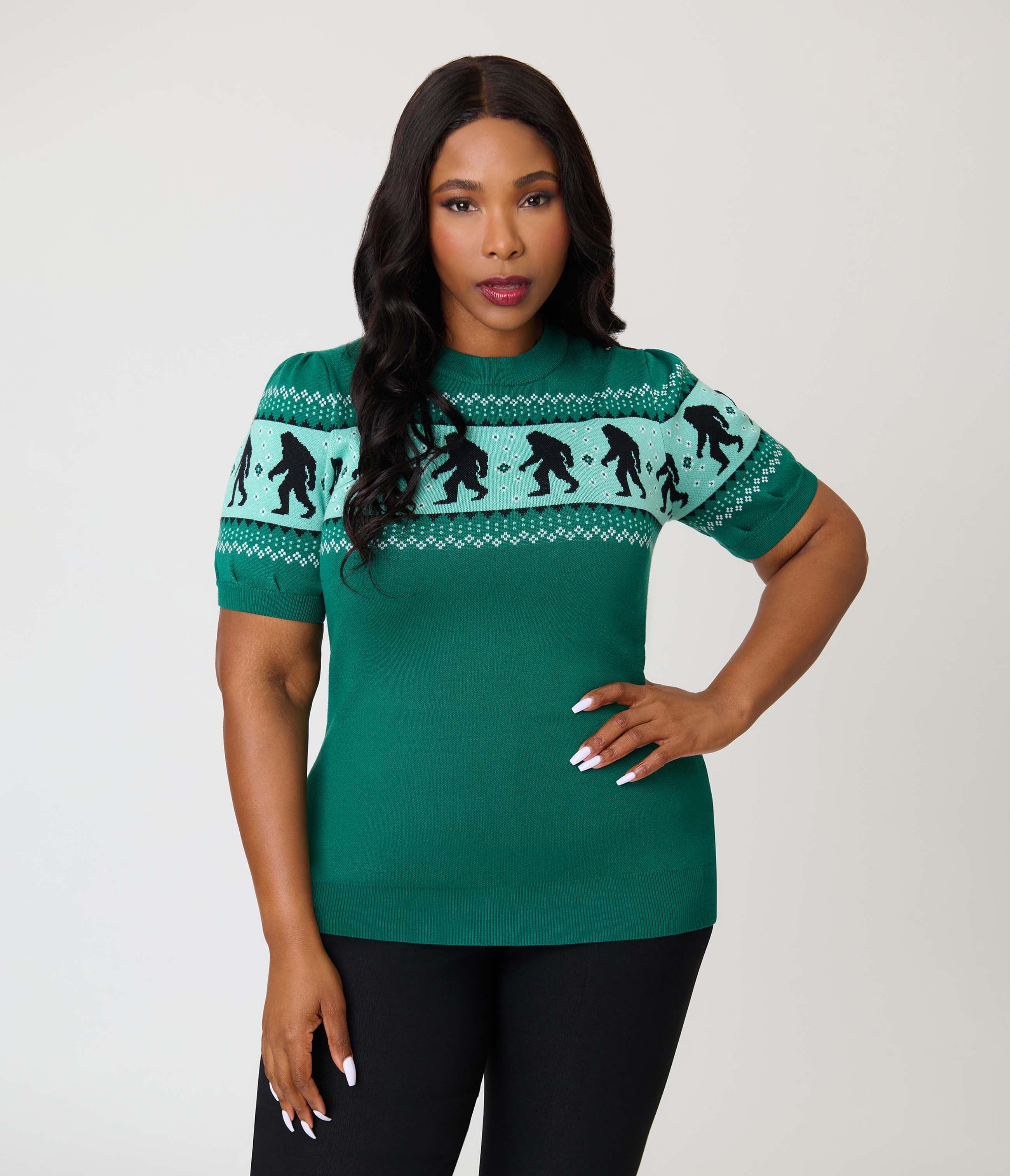 selected Green Sasquatch Print